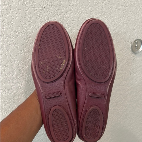 Tory Burch Red Flats Elegant Loafers 8.5 - Picture 11 of 11